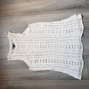 💥SALE LG NWOT Crochet Boho Sleeveless Knit Top American Eagle Outfitters
